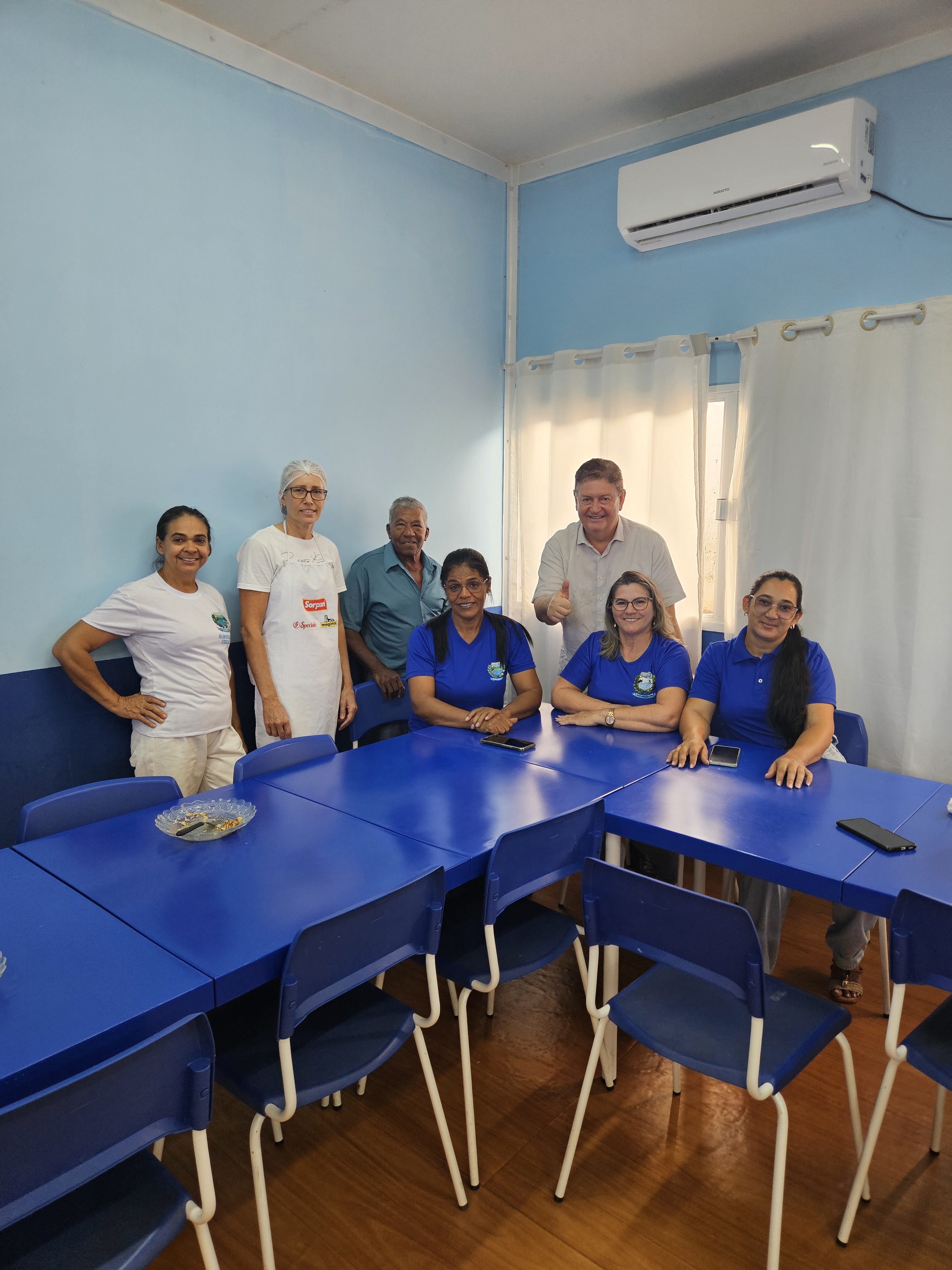 Celso Banazeski em reunião